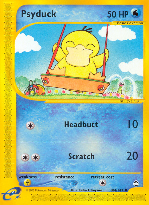 Psyduck (104/147) [Aquapolis] | Exor Games Bridgewater