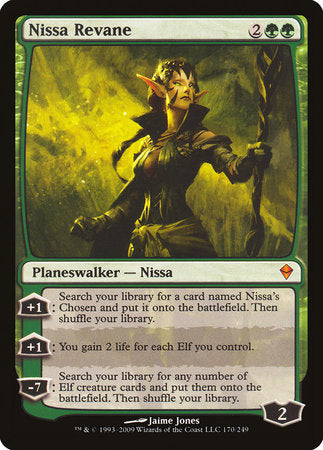 Nissa Revane [Zendikar] | Exor Games Bridgewater