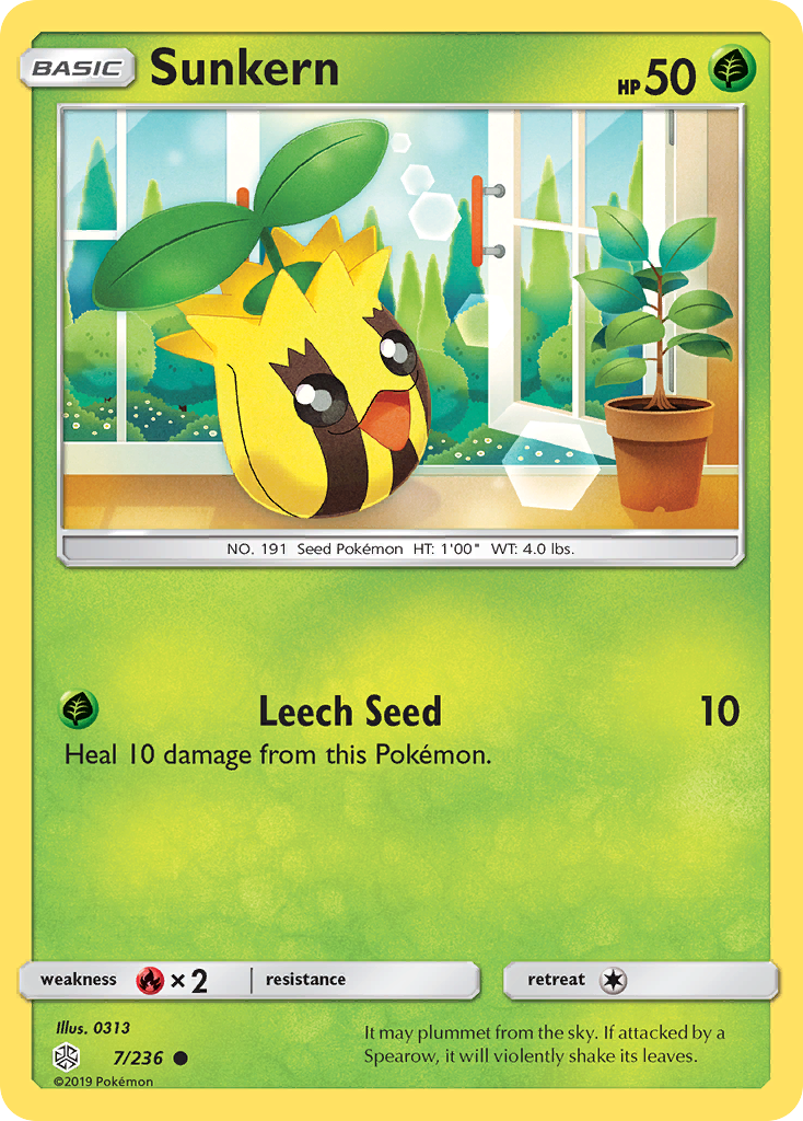 Sunkern (7/236) [Sun & Moon: Cosmic Eclipse] | Exor Games Bridgewater