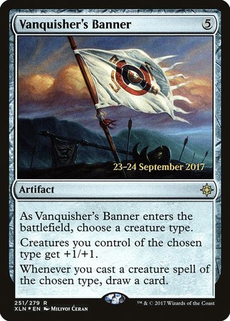 Vanquisher's Banner [Ixalan Promos] | Exor Games Bridgewater