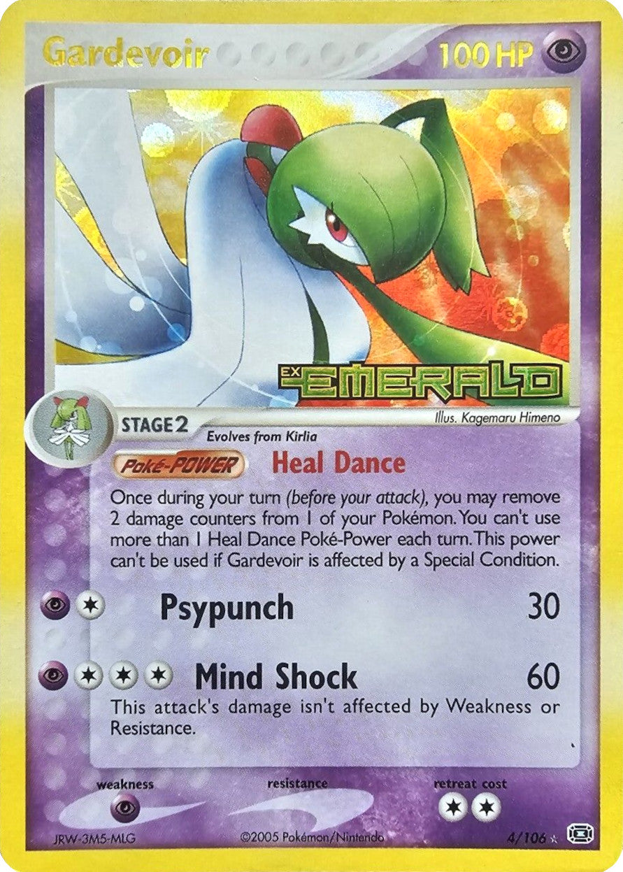 Gardevoir (4/106) (Stamped) [EX: Emerald] | Exor Games Bridgewater