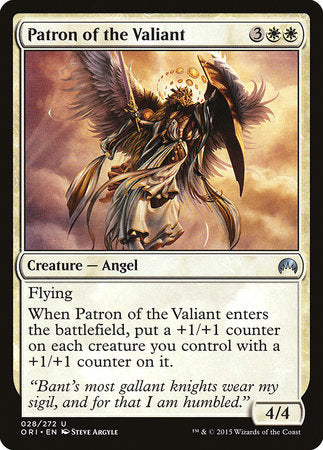 Patron of the Valiant [Magic Origins] | Exor Games Bridgewater