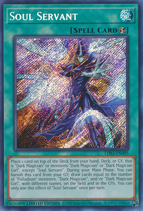 Soul Servant [LDS3-EN095] Secret Rare | Exor Games Bridgewater