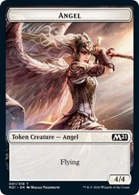 Angel // Cat (011) Double-sided Token [Core Set 2021 Tokens] | Exor Games Bridgewater