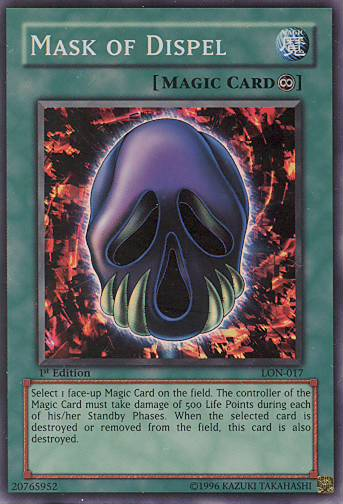 Mask of Dispel [LON-017] Super Rare | Exor Games Bridgewater