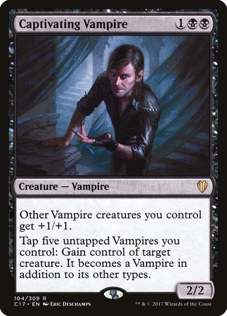 Captivating Vampire [Commander 2017] | Exor Games Bridgewater