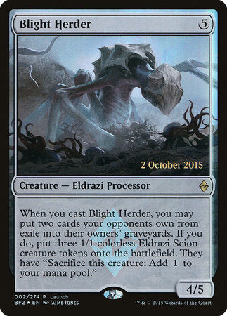 Blight Herder [Battle for Zendikar Promos] | Exor Games Bridgewater