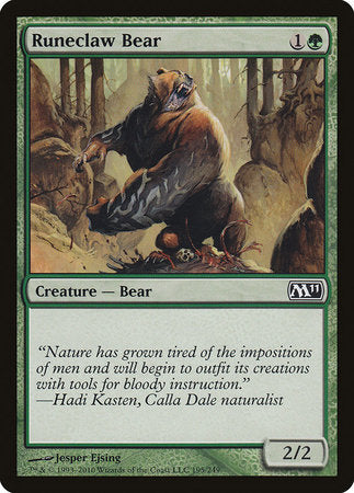 Runeclaw Bear [Magic 2011] | Exor Games Bridgewater