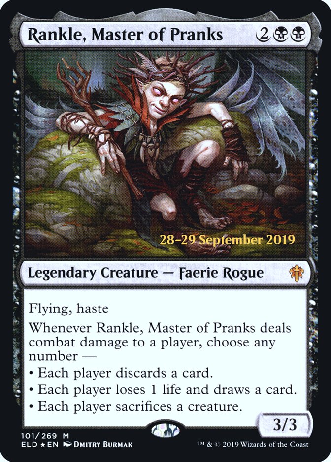 Rankle, Master of Pranks  [Throne of Eldraine Prerelease Promos] | Exor Games Bridgewater