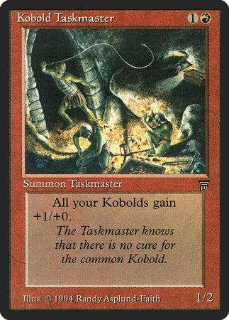 Kobold Taskmaster [Legends] | Exor Games Bridgewater