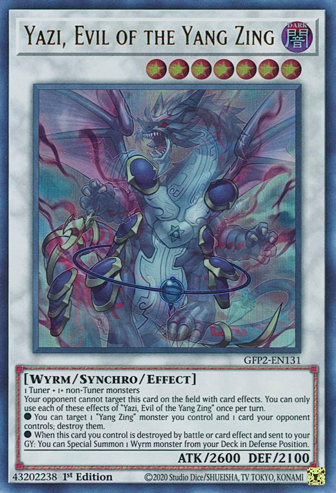 Yazi, Evil of the Yang Zing [GFP2-EN131] Ultra Rare | Exor Games Bridgewater