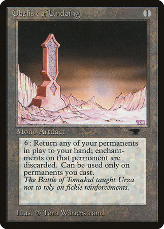 Obelisk of Undoing [Antiquities] | Exor Games Bridgewater