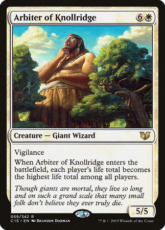 Arbiter of Knollridge [Commander 2015] | Exor Games Bridgewater