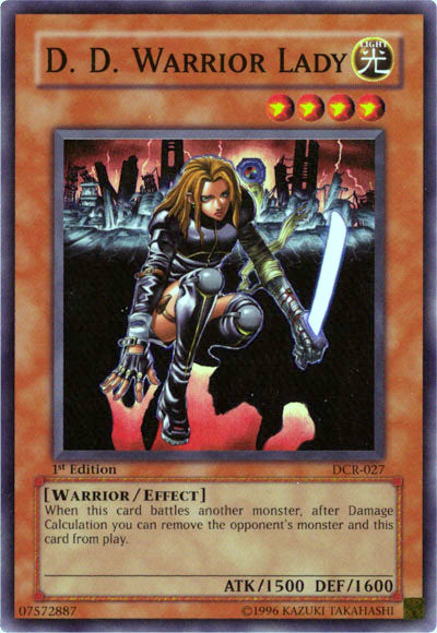 D.D. Warrior Lady [DCR-027] Super Rare | Exor Games Bridgewater