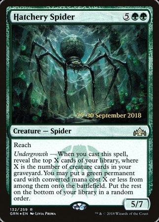 Hatchery Spider [Guilds of Ravnica Promos] | Exor Games Bridgewater