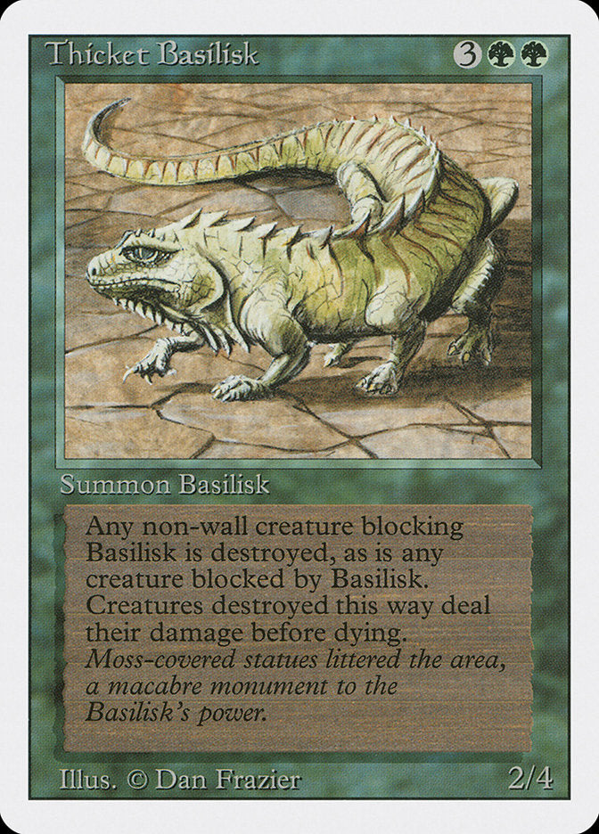 Thicket Basilisk [Revised Edition] | Exor Games Bridgewater