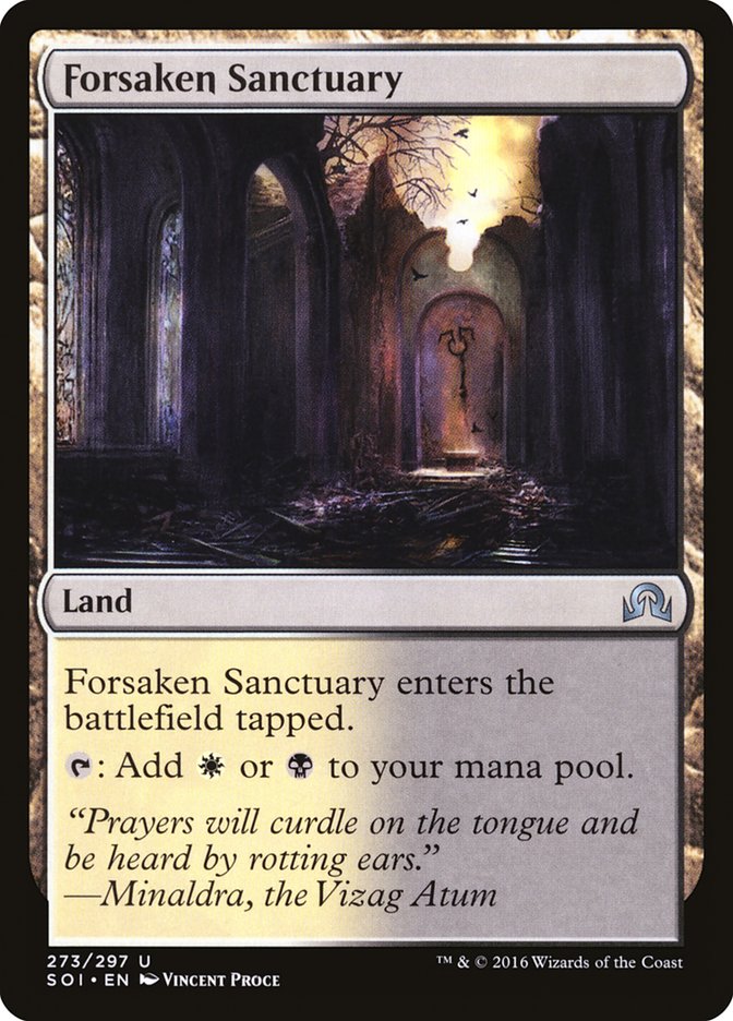 Forsaken Sanctuary [Shadows over Innistrad] | Exor Games Bridgewater