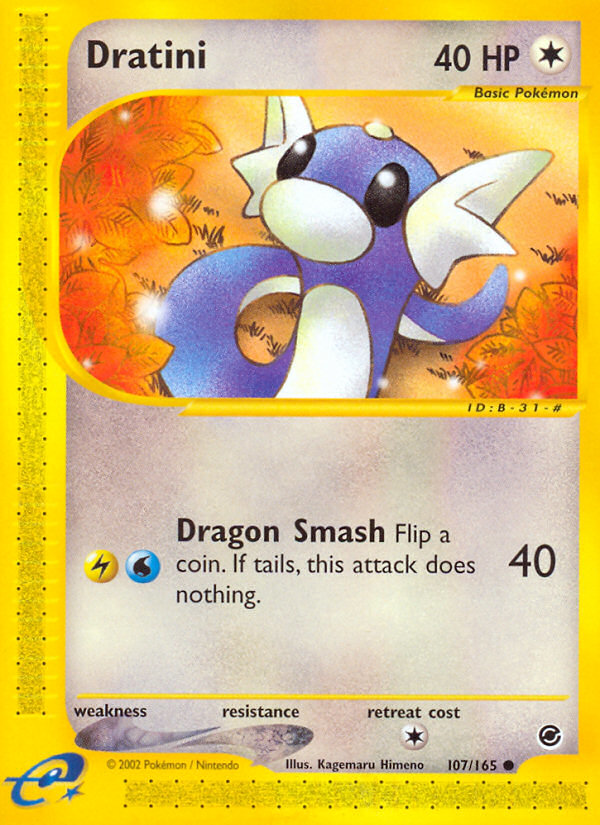 Dratini (107/165) [Expedition: Base Set] | Exor Games Bridgewater