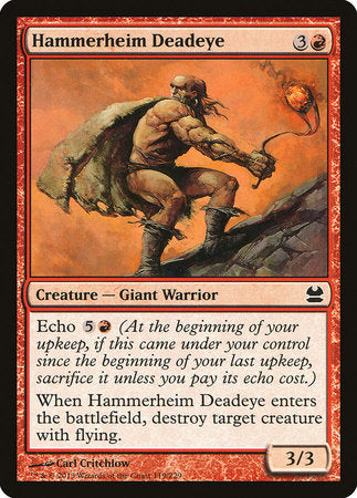 Hammerheim Deadeye [Modern Masters] | Exor Games Bridgewater