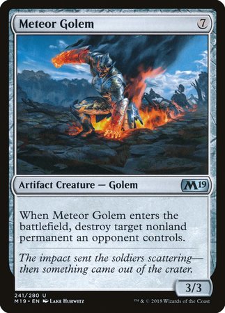 Meteor Golem [Core Set 2019] | Exor Games Bridgewater