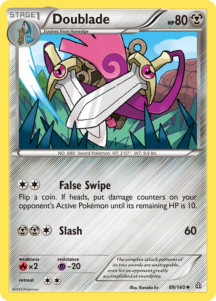 Doublade (99/160) [XY: Primal Clash] | Exor Games Bridgewater