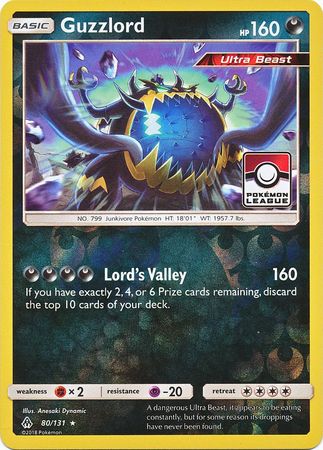 Guzzlord (80/131) (League Promo) [Sun & Moon: Forbidden Light] | Exor Games Bridgewater