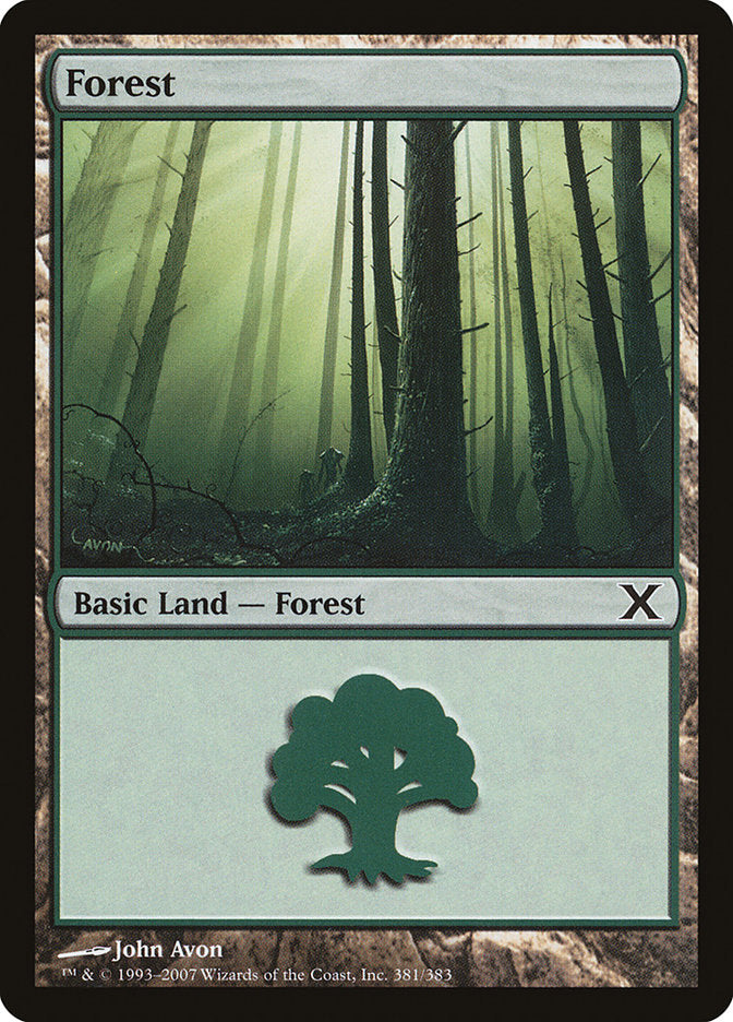 Forest (381) [Tenth Edition] | Exor Games Bridgewater