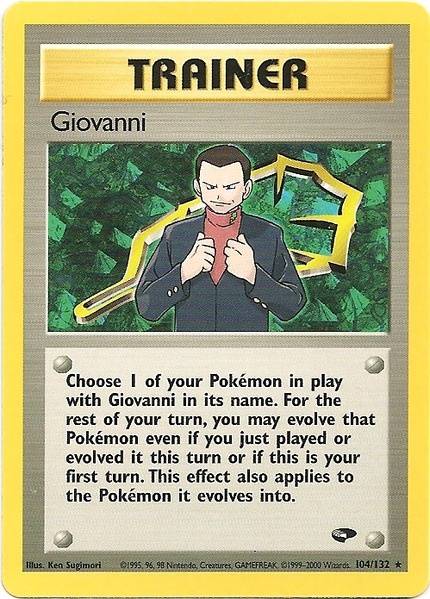 Giovanni (104/132) [Gym Challenge Unlimited] | Exor Games Bridgewater