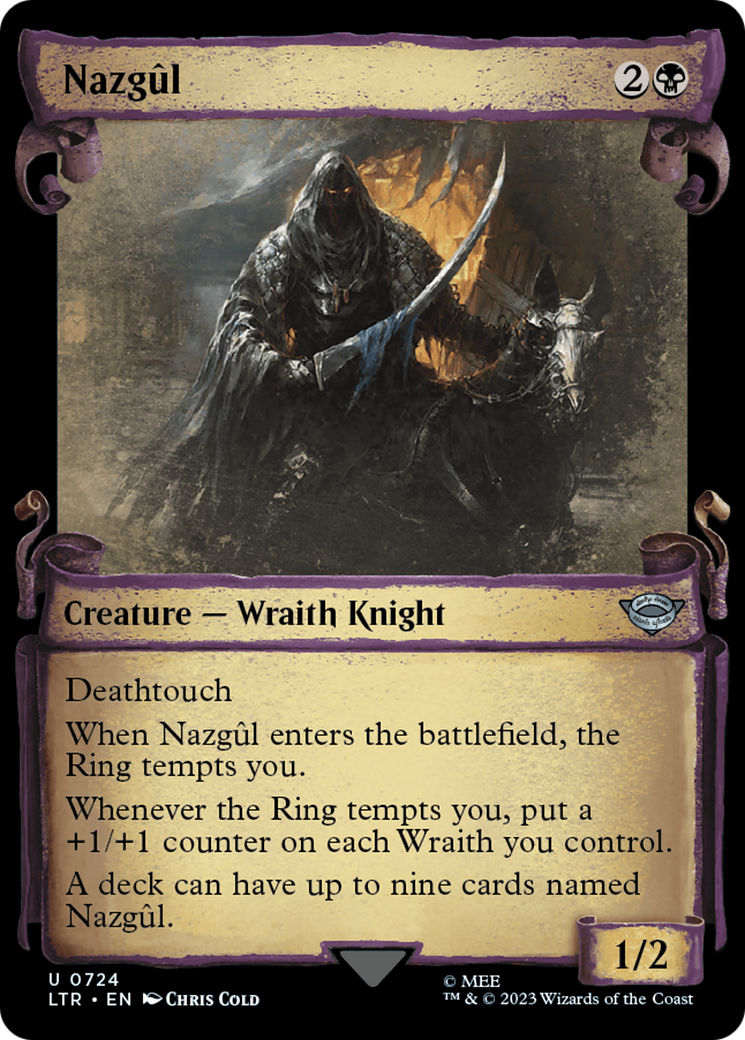 Nazgul (0724) [The Lord of the Rings: Tales of Middle-Earth Showcase Scrolls] | Exor Games Bridgewater