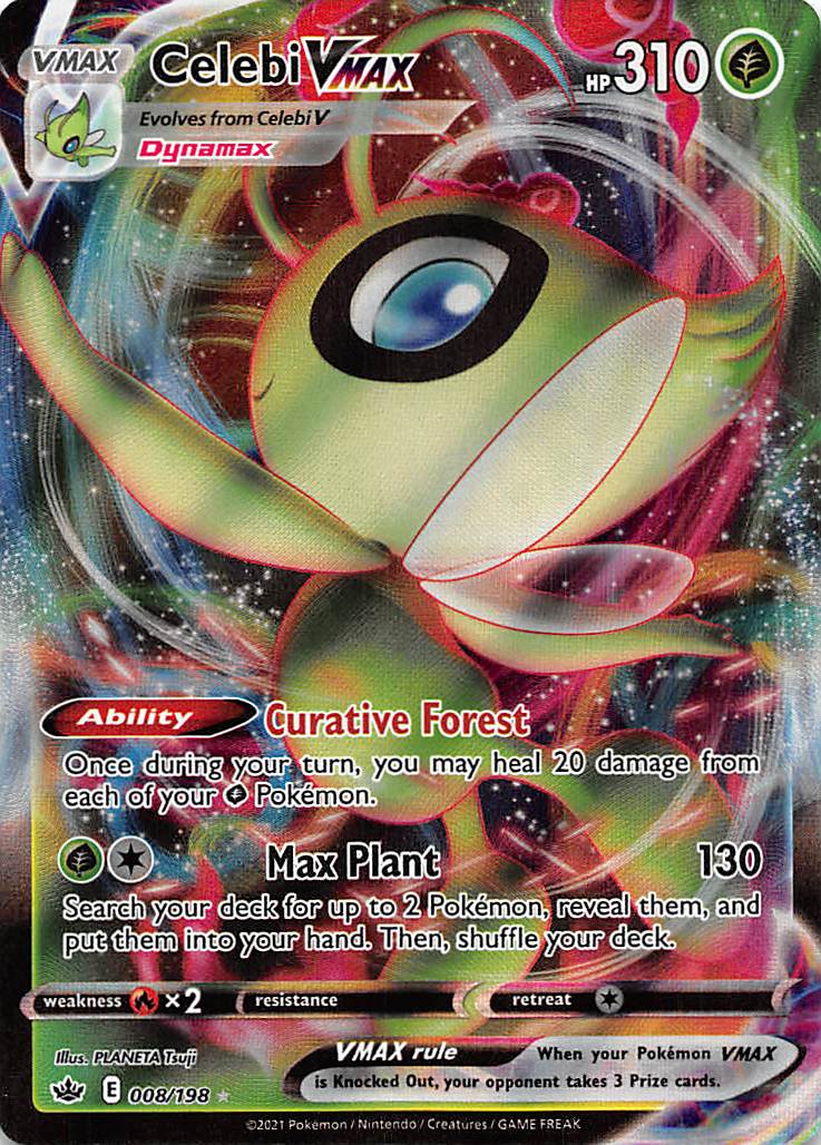 Celebi VMAX (008/198) [Sword & Shield: Chilling Reign] | Exor Games Bridgewater