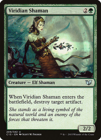 Viridian Shaman [Commander 2015] | Exor Games Bridgewater