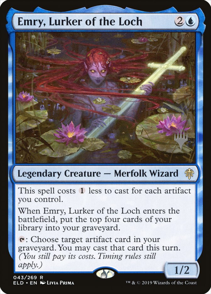 Emry, Lurker of the Loch (Promo Pack) [Throne of Eldraine Promos] | Exor Games Bridgewater