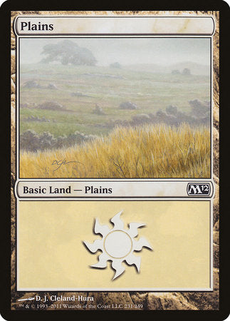 Plains (231) [Magic 2012] | Exor Games Bridgewater