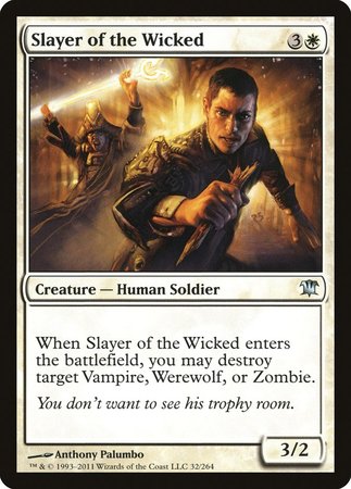 Slayer of the Wicked [Innistrad] | Exor Games Bridgewater