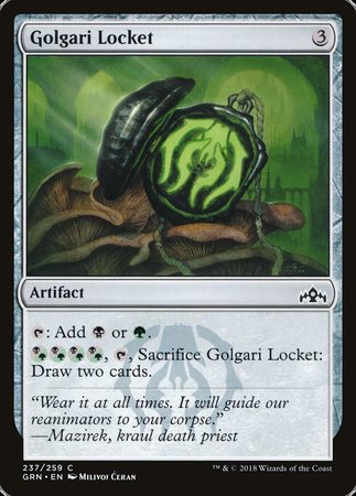 Golgari Locket [Guilds of Ravnica] | Exor Games Bridgewater