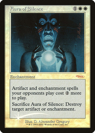 Aura of Silence [Friday Night Magic 2002] | Exor Games Bridgewater