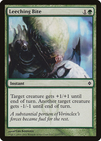 Leeching Bite [New Phyrexia] | Exor Games Bridgewater