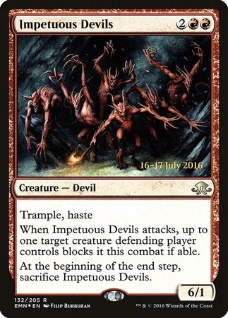 Impetuous Devils [Eldritch Moon Promos] | Exor Games Bridgewater