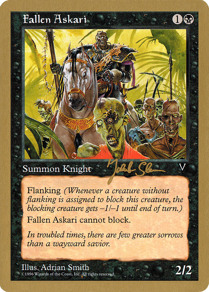 Fallen Askari (Jakub Slemr) [World Championship Decks 1997] | Exor Games Bridgewater