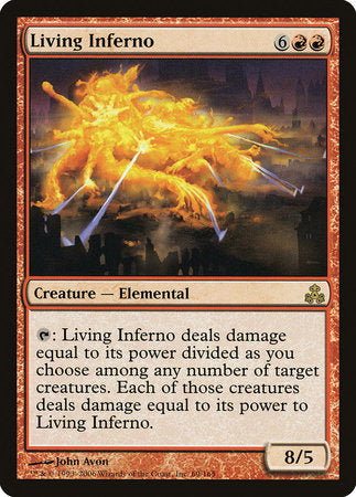 Living Inferno [Guildpact] | Exor Games Bridgewater