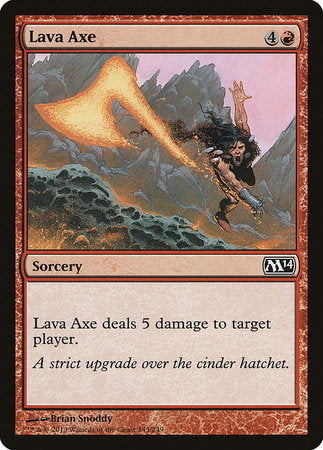 Lava Axe [Magic 2014] | Exor Games Bridgewater