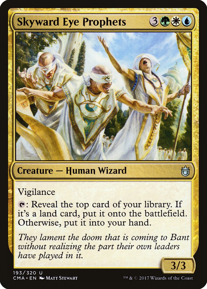 Skyward Eye Prophets [Commander Anthology] | Exor Games Bridgewater