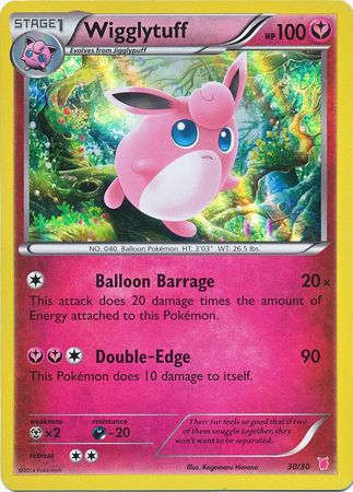 Wigglytuff (30/30) [XY: Trainer Kit 1 - Wigglytuff] | Exor Games Bridgewater