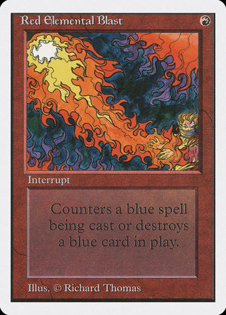 Red Elemental Blast [Unlimited Edition] | Exor Games Bridgewater