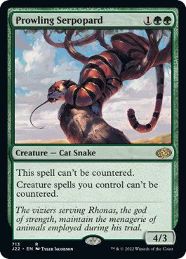 Prowling Serpopard [Jumpstart 2022] | Exor Games Bridgewater