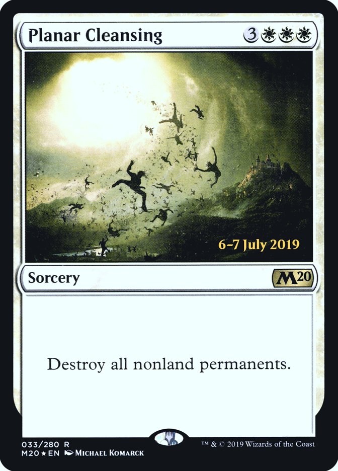 Planar Cleansing  [Core Set 2020 Prerelease Promos] | Exor Games Bridgewater