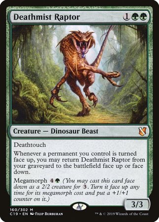 Deathmist Raptor [Commander 2019] | Exor Games Bridgewater