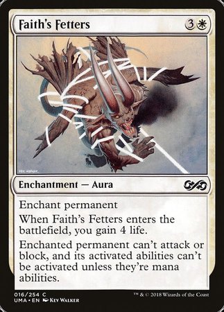 Faith's Fetters [Ultimate Masters] | Exor Games Bridgewater