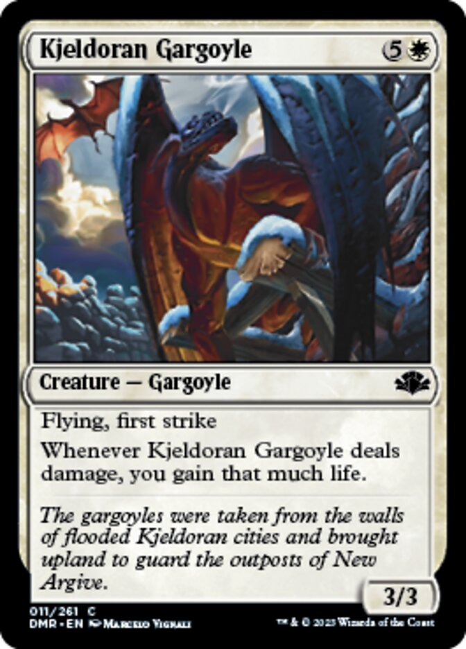 Kjeldoran Gargoyle [Dominaria Remastered] | Exor Games Bridgewater