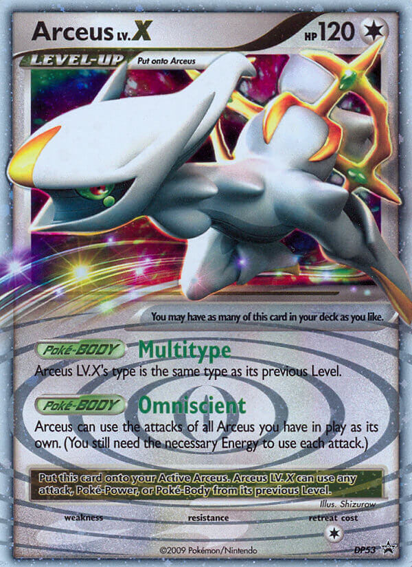 Arceus Lv.X (DP53) [Diamond & Pearl: Black Star Promos] | Exor Games Bridgewater